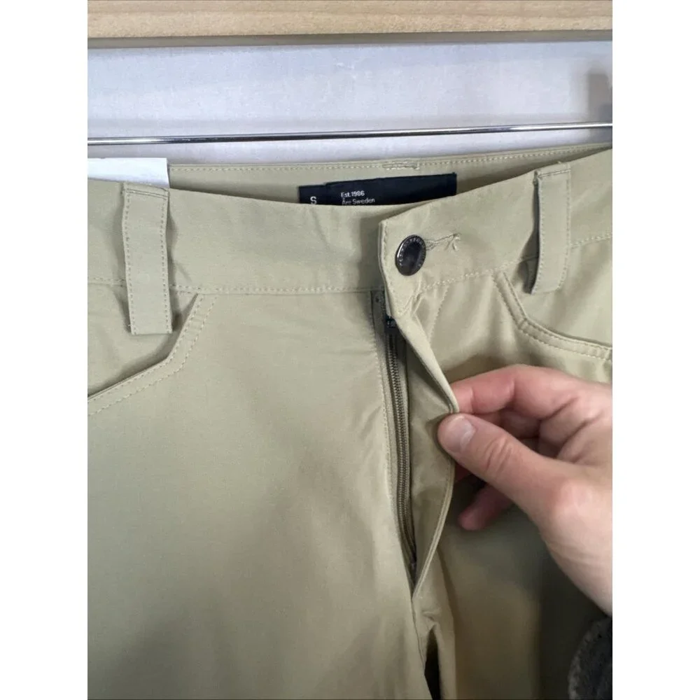 NWT Peak Performance Methodzo P‎ Hiking Pants Mens S Tan Stretch Outdoor Trail